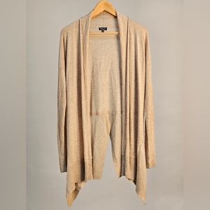 Splendid Cashmere Blend Cardigan Beige Size Medium